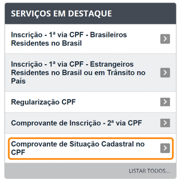 Consulta CPF Grátis - Serviços Destaque