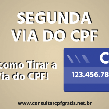 2ª Via do CPF