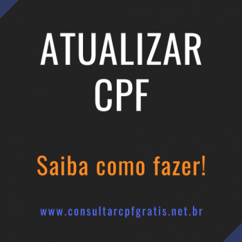 atualizar cpf