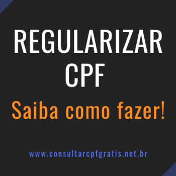 regularizar cpf