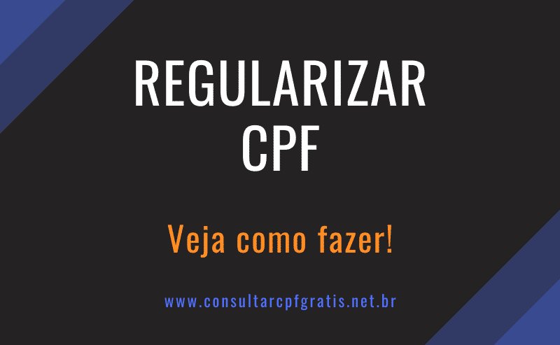 regularizar cpf